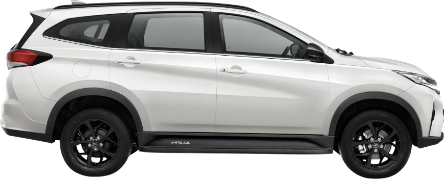 Perodua Aruz Ivory White